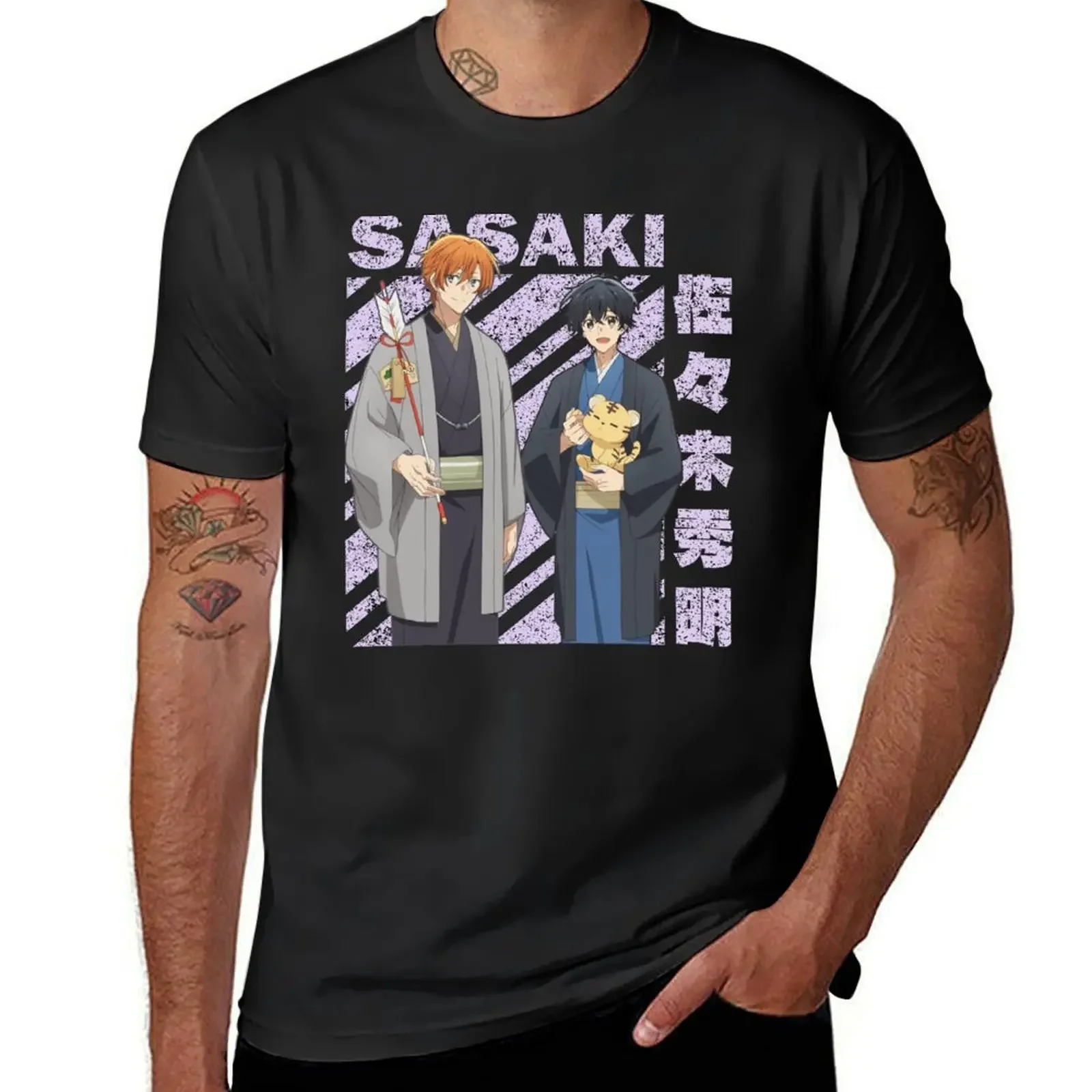 Sasaki Shuum and Miyano Yoshikazu - Sasaki to Miyano - Sasaki and Miyano T-Shirt man t shirt anime stuff cotton t shirt men