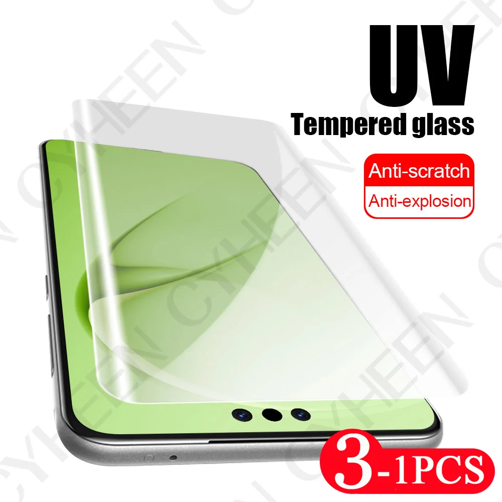 3/2/1 Pcs full cover protective film for Huawei Mate 70 60 UV tempered glass phone screen protector Nova 13 12 Pro Pura 70 Ultra