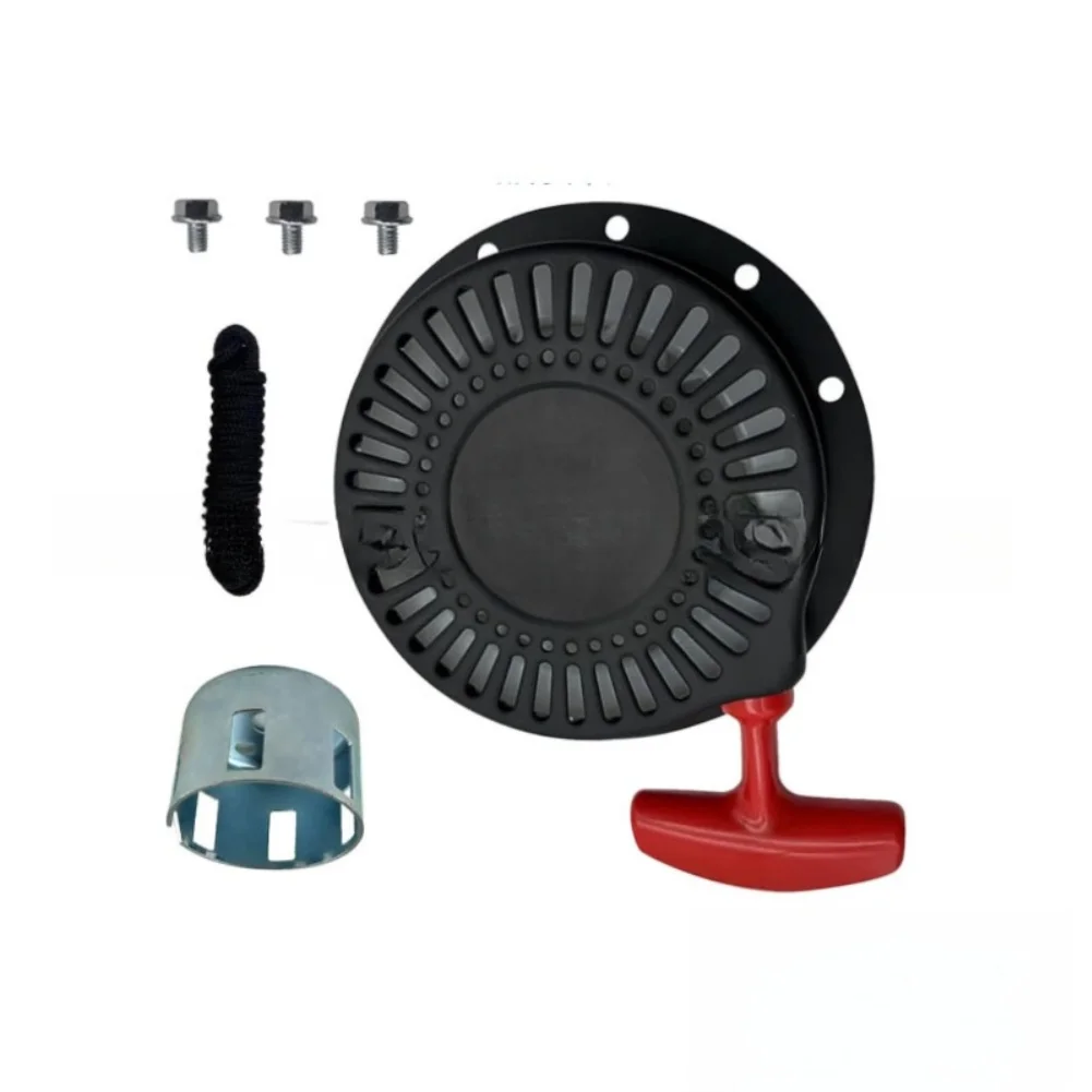 Metal Recoil Starter Kit Hand Pull Plate For GX160 For GX200 Engine Lawn Mower Tractor Equipment Replacement Part