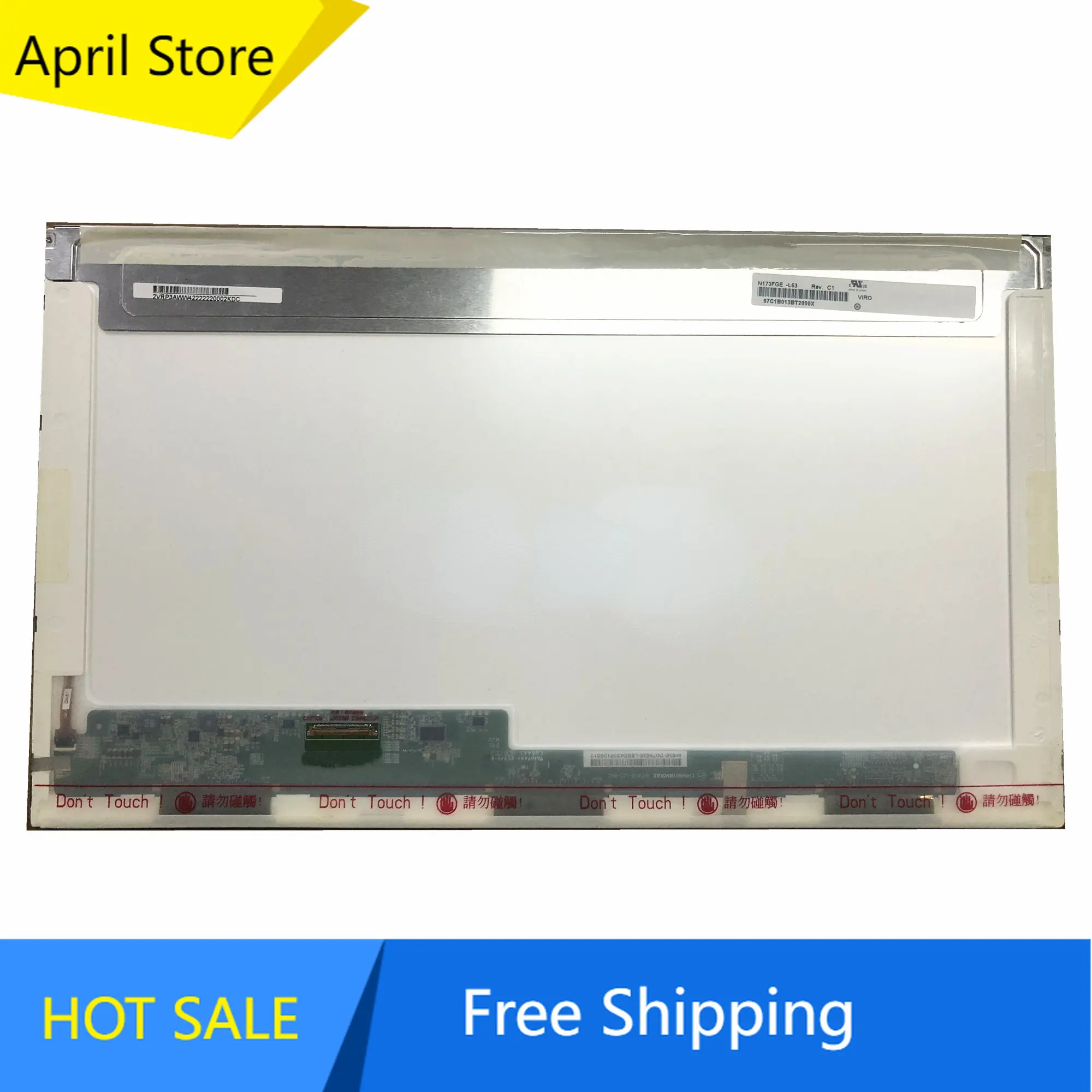 

N173FGE-L63 N173FGE L63 LA3 LTN173KT02 B173RW01 V.1 V.3 V.4 V.5 N173FGE L11 L12 L13 L21 L23 LCD Screen 1600*900 LVDS 40 Pins