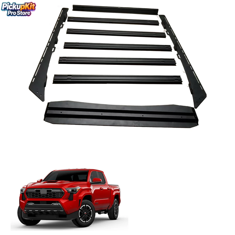 

Hot Selling Factory Price 4x4 Off-Road Roof Rack Heavy Duty Cargo Basket for Tacoma Pickup