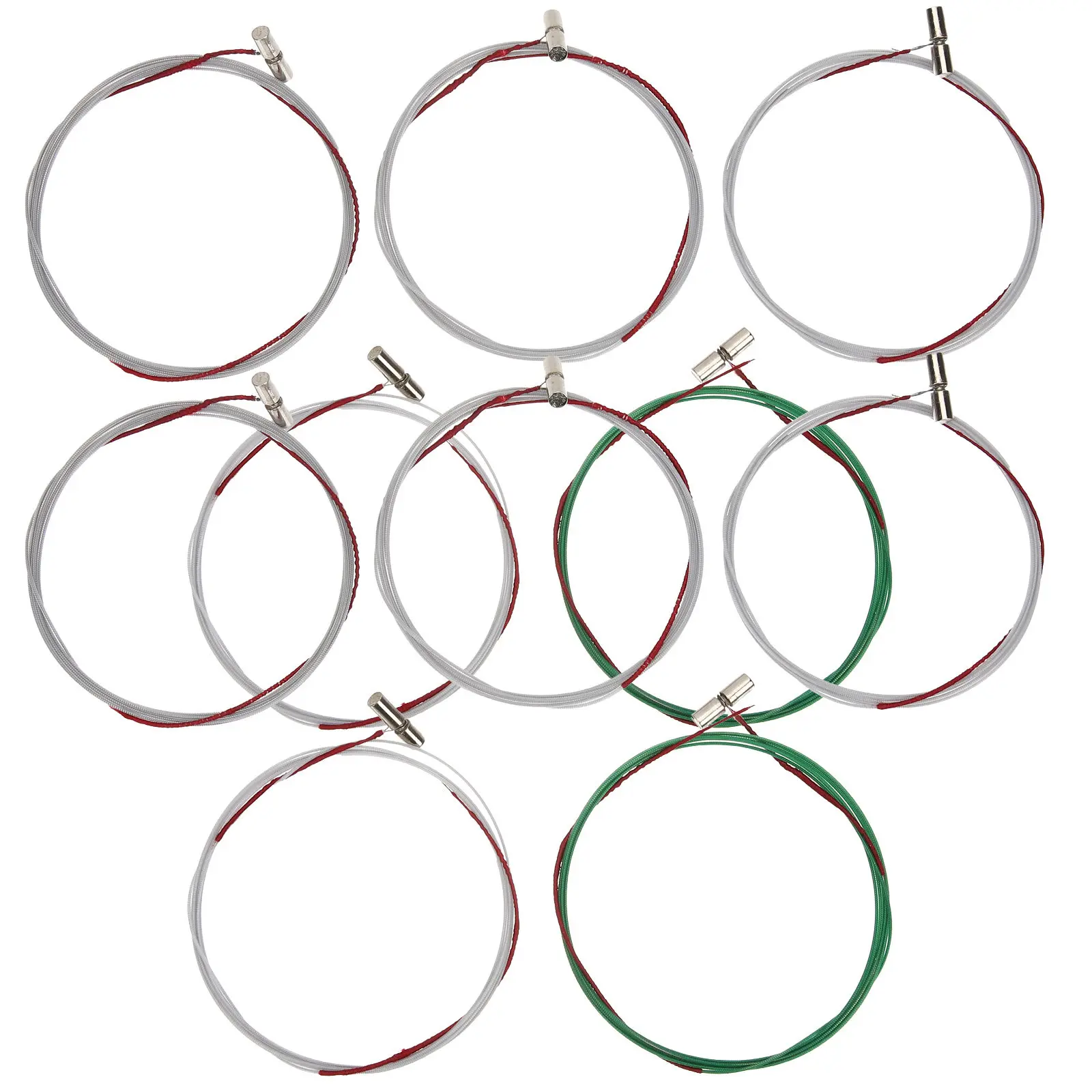 10Pcs Guzheng Strings Premium Chinese Guzheng Replacement B Strings Multipurpose Repair Instrument Parts String Supply
