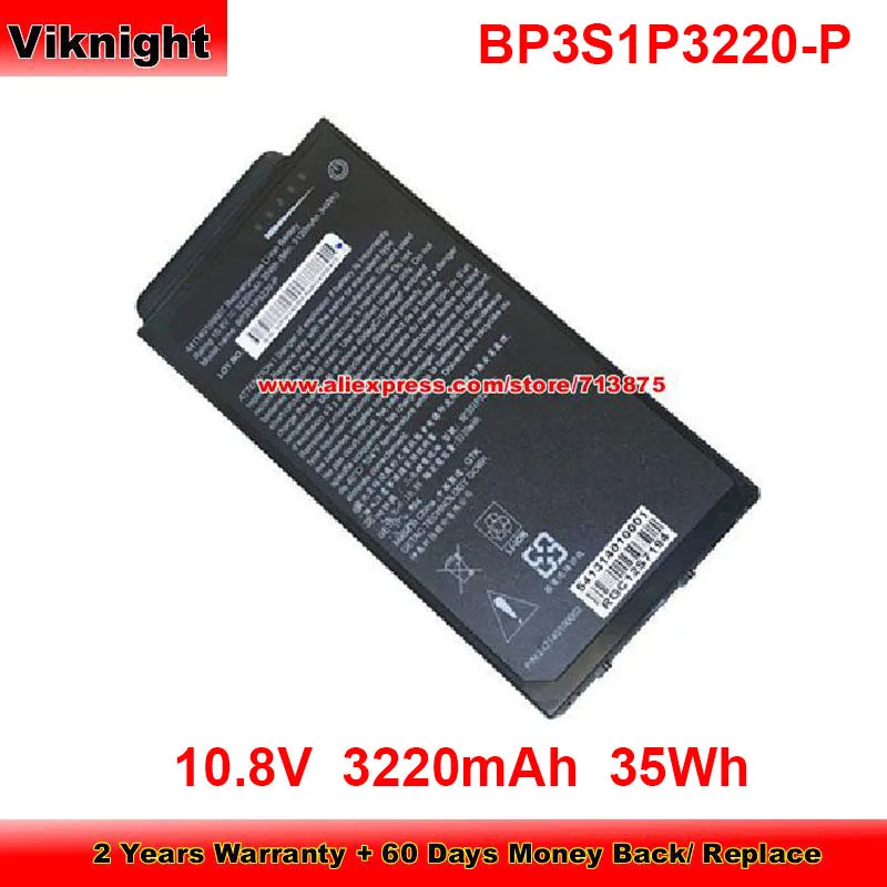 BP3S1P3220-P 441140100007 Battery 10.8V 3220mAh 35Wh 3ICP9/38/64 242140100002 for Getac A140 Laptop Battery