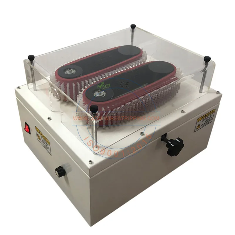 JCW-322B Braid Wire Shield Layer Brushing protection Shield and Steel Brush Machine