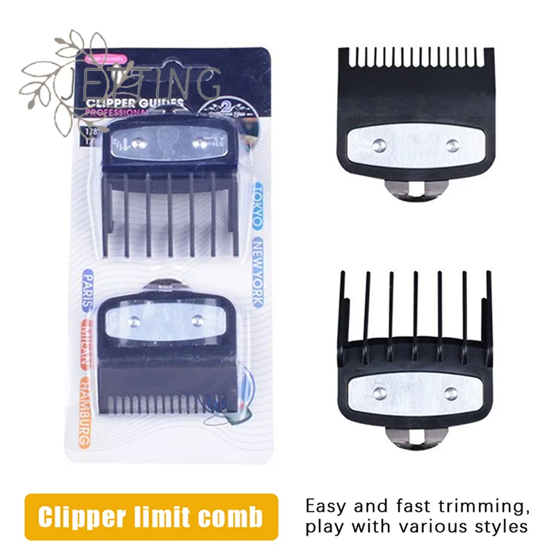 

Лидер продаж, 2 шт., защита для машинки для стрижки волос, расчески, направляющие для триммера, инструменты для укладки, насадка, совместимая 1,5 мм, 4,5 мм