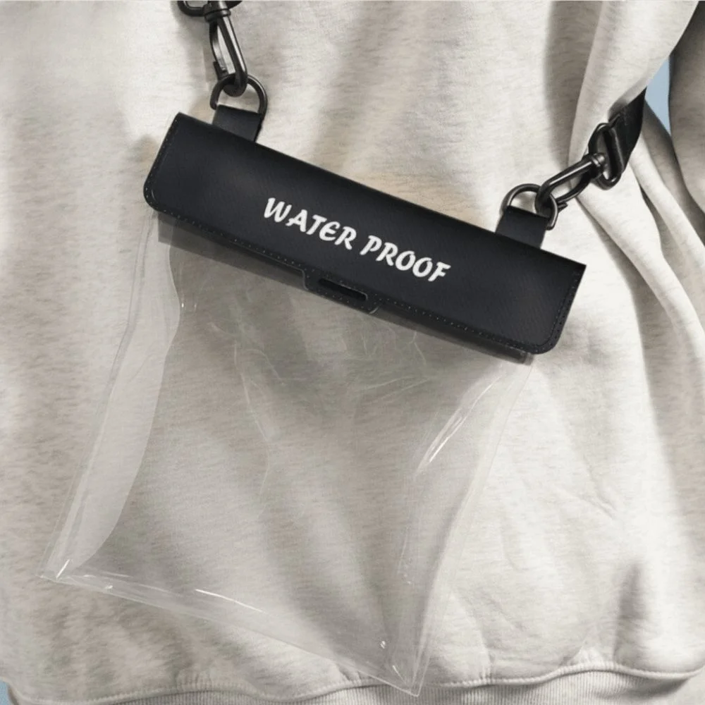 Pochette étanche pour téléphone de grande taille, écran tactile réactif, étanchéité parfaite, pochette pour téléphone avec écran tactile, capture de photos claire.