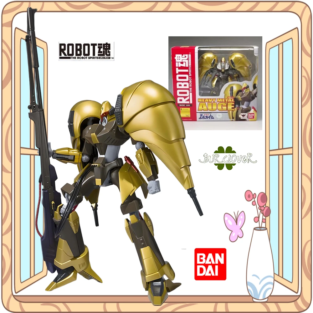Bandai original gundam robô o robô espíritos série 167 heavy metal auge anime figura modelo brinquedos presentes colecionáveis em estoque