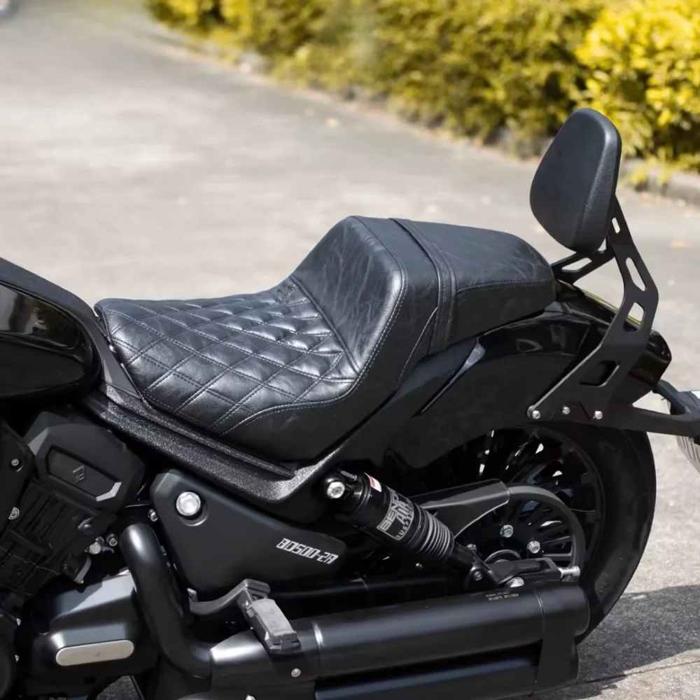 【Good quality】FOR BENDA Dark Flag 500 modified one-piece high and low DS style seat cushion comfortable seat cushion taillight
