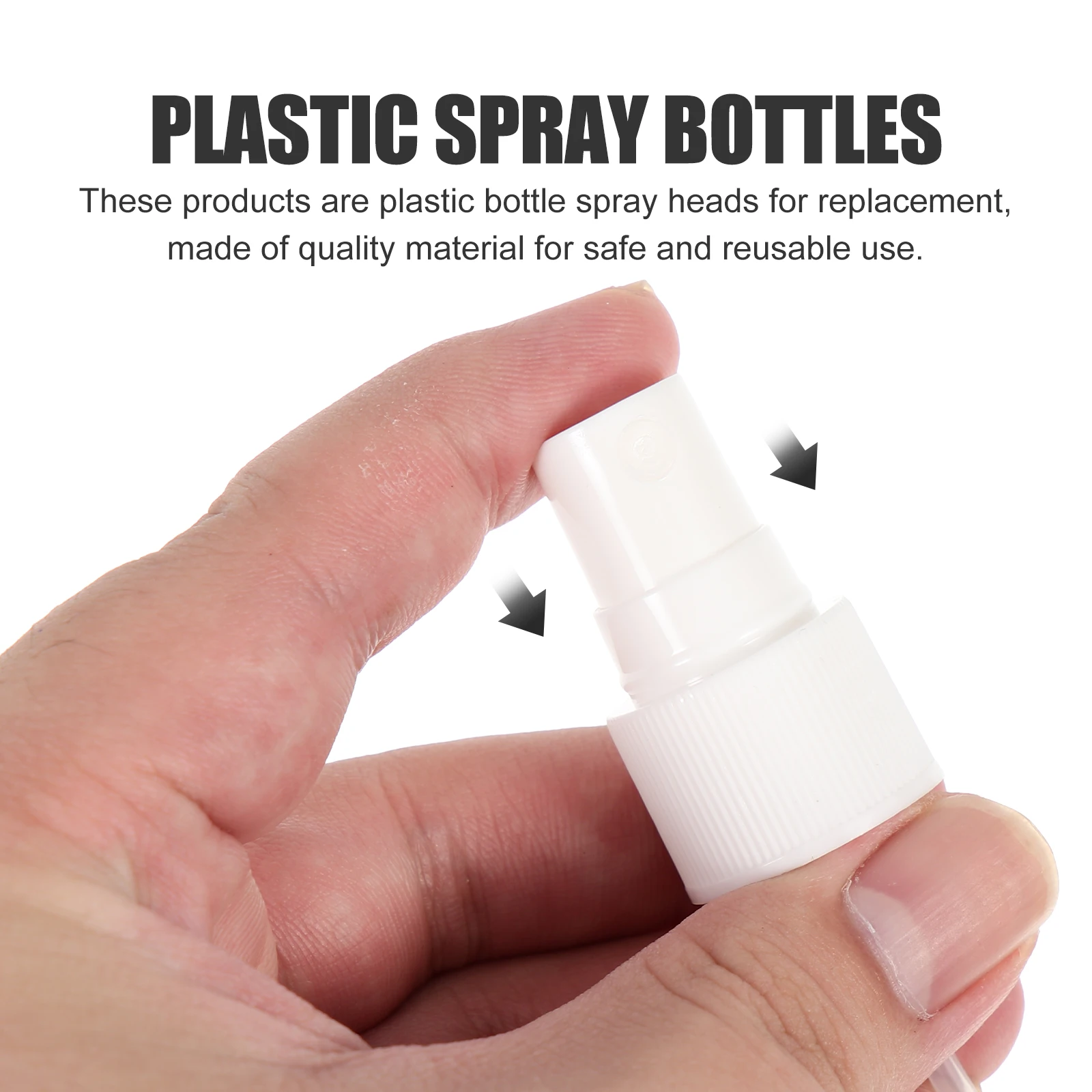 

40pcs Nozzles Replacement For Perfume Essential Oil Spray Bottle Tops Mist Sprayer Fine Mist Spray Leakproof Pump Design