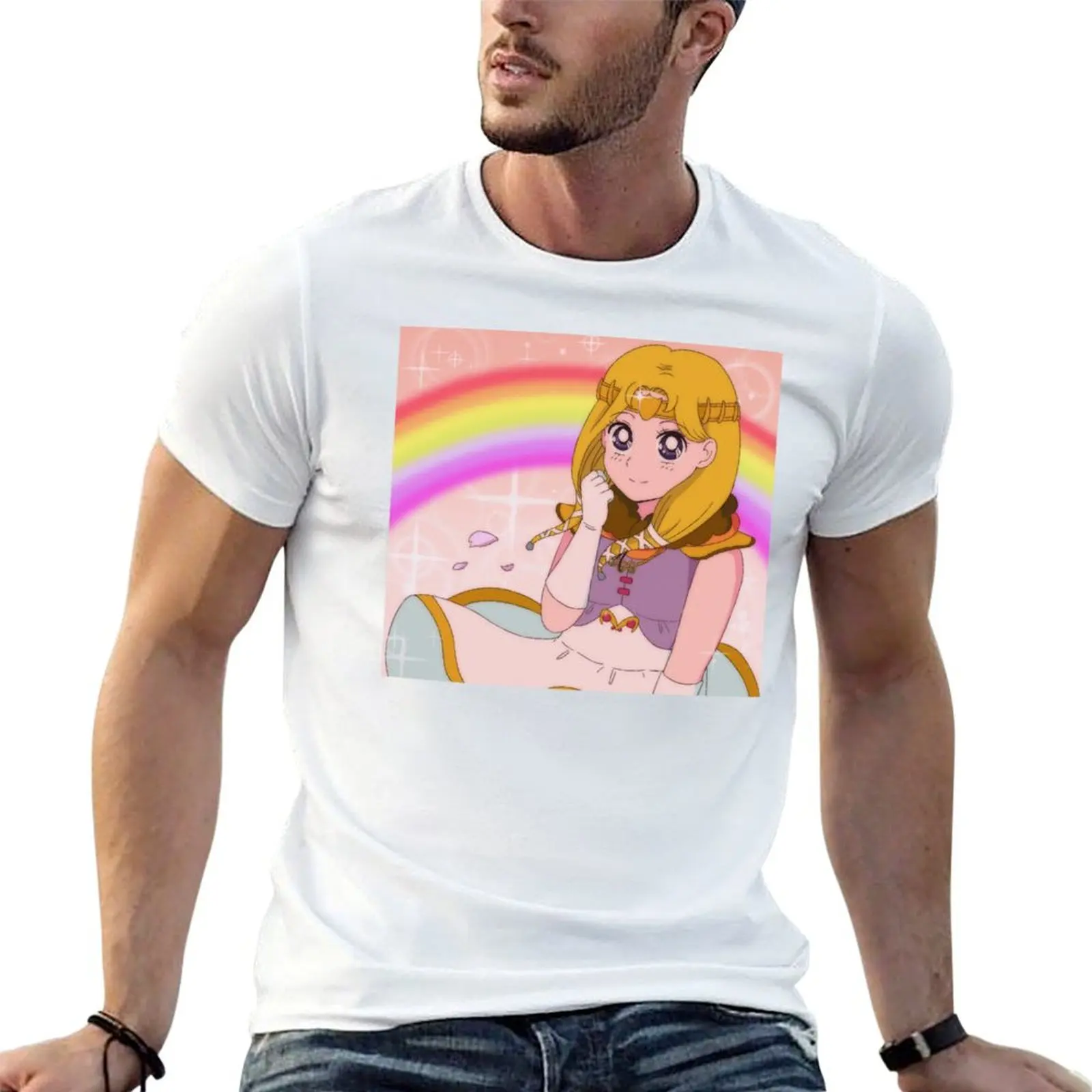 

Princess Kenny But In 90s Anime Style T-Shirt cotton tshirt 100% t shirts for man cotton T-Shirt