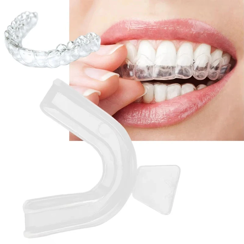 2/4/8/10/12pcs Anti Snoring Sleeping Mouth Guard Tray Stop Teeth Grinding Sleep Aid Night Guard Gum Shield Mouth Health Care