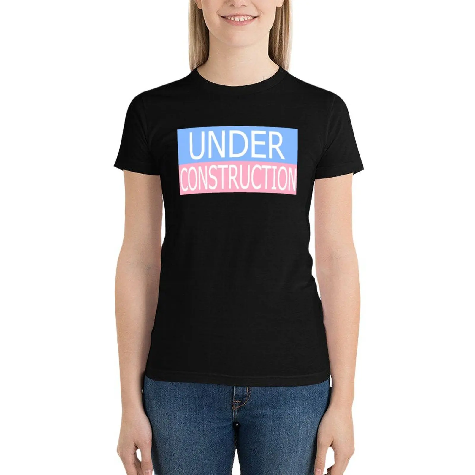 Under Construction T-Shirt hippie clothes Blouse female woman t shirt