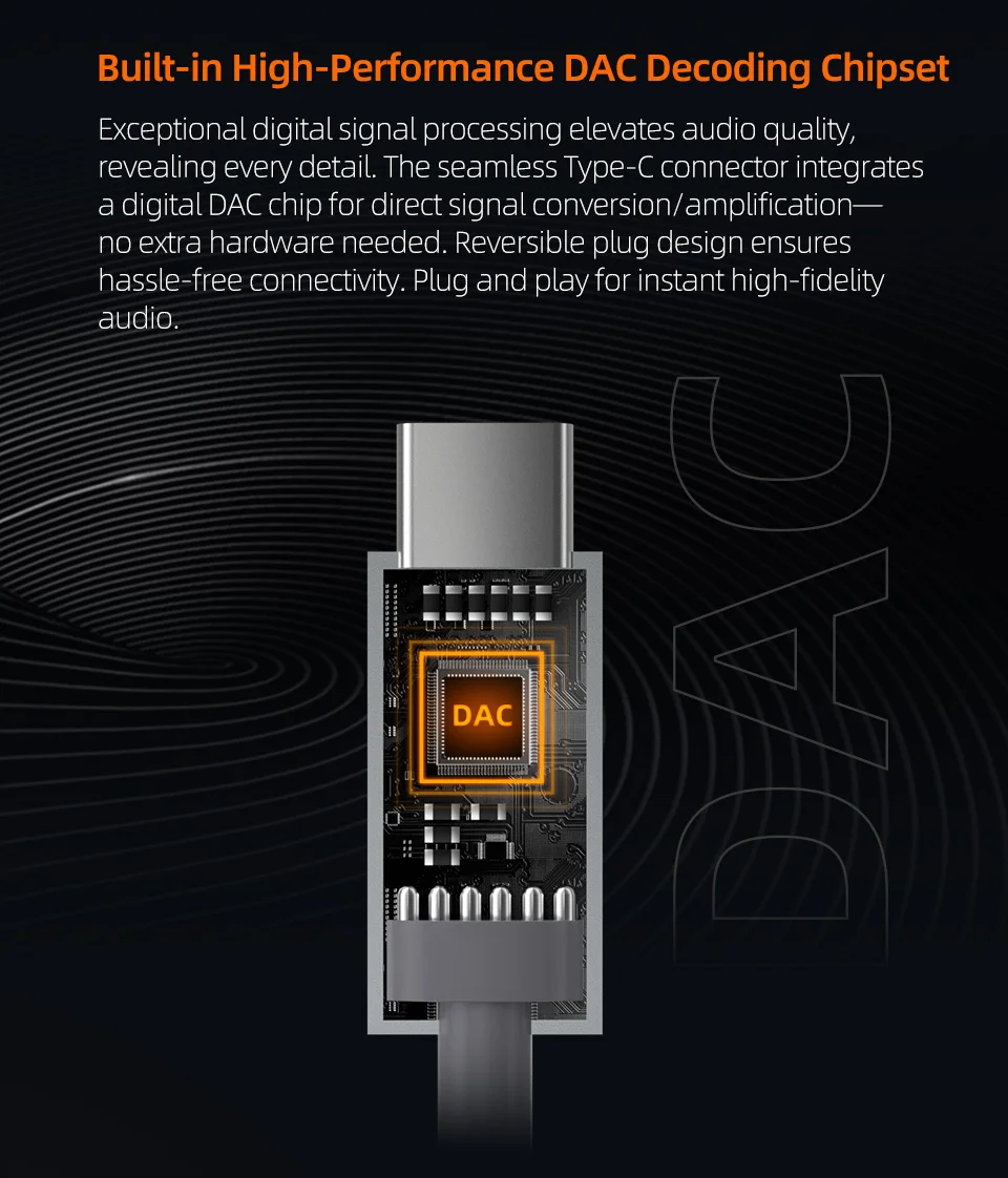  KZ M2 Dual Versilbertes Upgrade-Kabel, Hochauflösend mit Dual-Mikrofon, USB Typ-C, 3,5-mm-Stecker, optionales Upgrade-Kabel für Kopfhörer – Detail 6