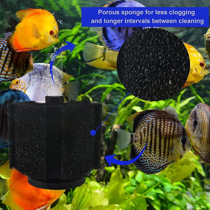 Fish Tank Filter Xinyou Water Fairy Fish Tank Aquarium Pneumatic Water Purification Bacteria Mushroom Silent