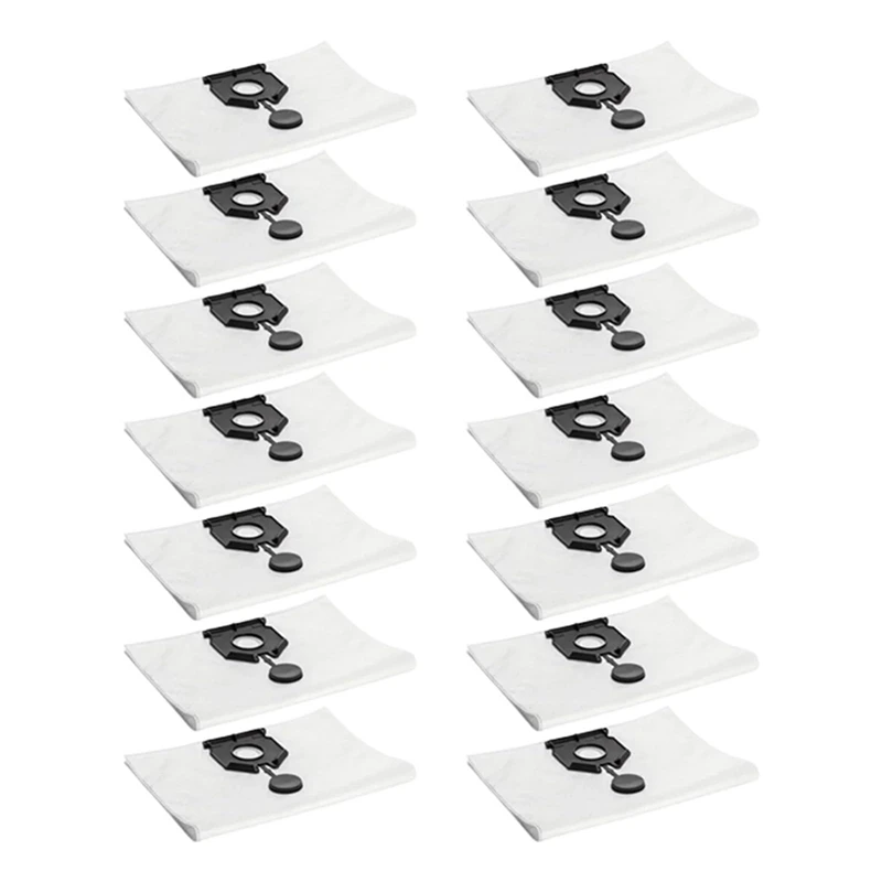 

A26T-14PCS Мешок для пыли большой емкости, 2,889-154,0. Сменные аксессуары для мешка для мусора для пылесоса. Для Karcher NT30/130L