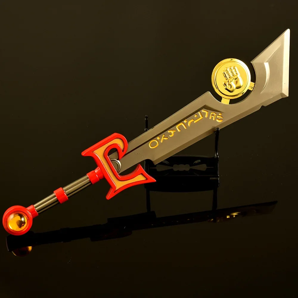 30 centimetri World of Warcraft Gioco Arma Ashbringer Periferico Spada In Metallo Modello Azione Desktop Ornamento Collezione Artigianato Regali Giocattoli