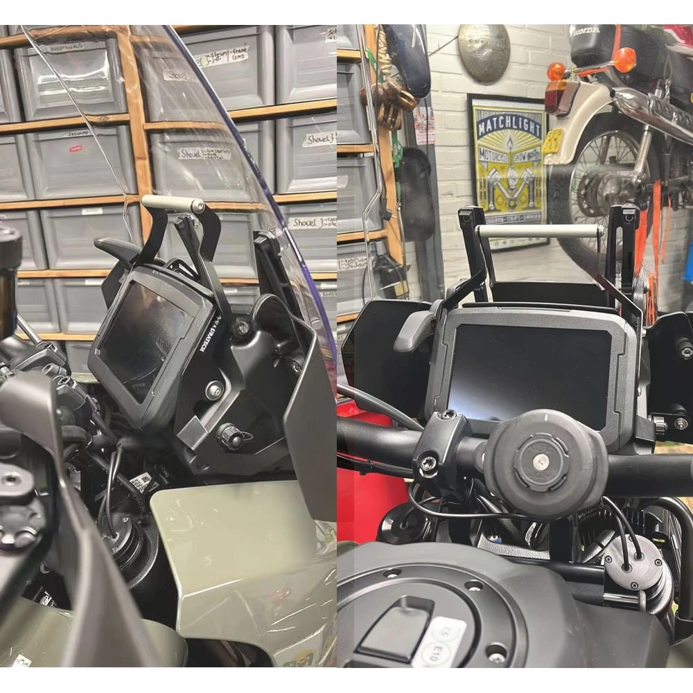For Harley PAN AMERICA 1250 S 2021 Motorcycle Mobile Phone GPS Navigation Plate Bracket Windshield Stand Holder PA1250 S 2022