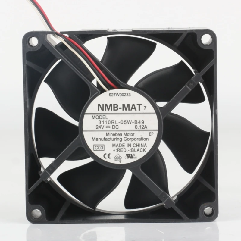 

New original 3110RL-05W-B49/B60/B89/B86 24V 0.13A8025 8CM chassis inverter cooling fan