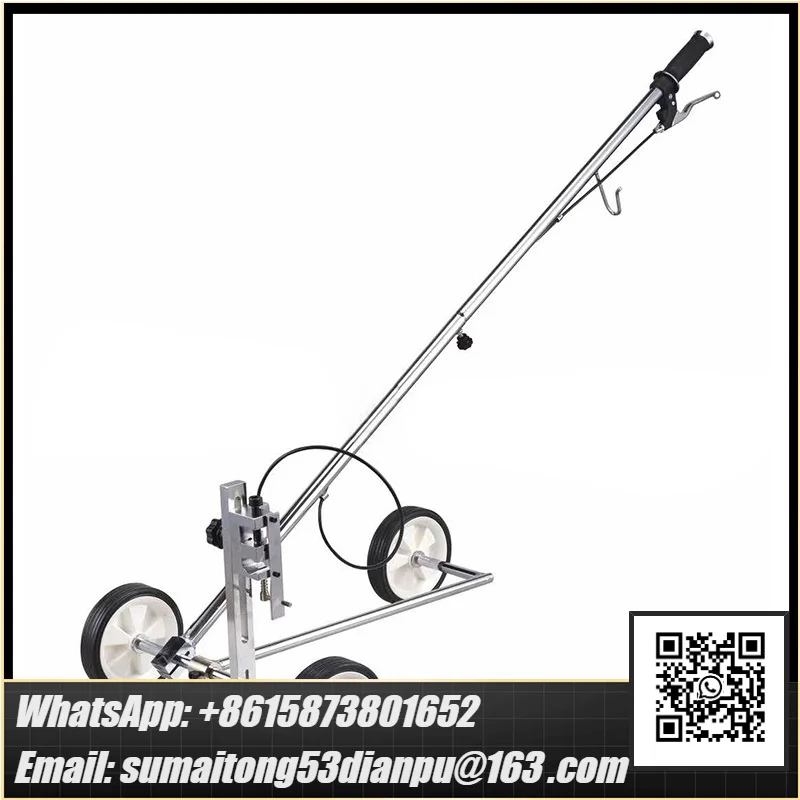Road marking machine hand-push cold spray road road runway parking space paint line drawing car marking machine ZY-93