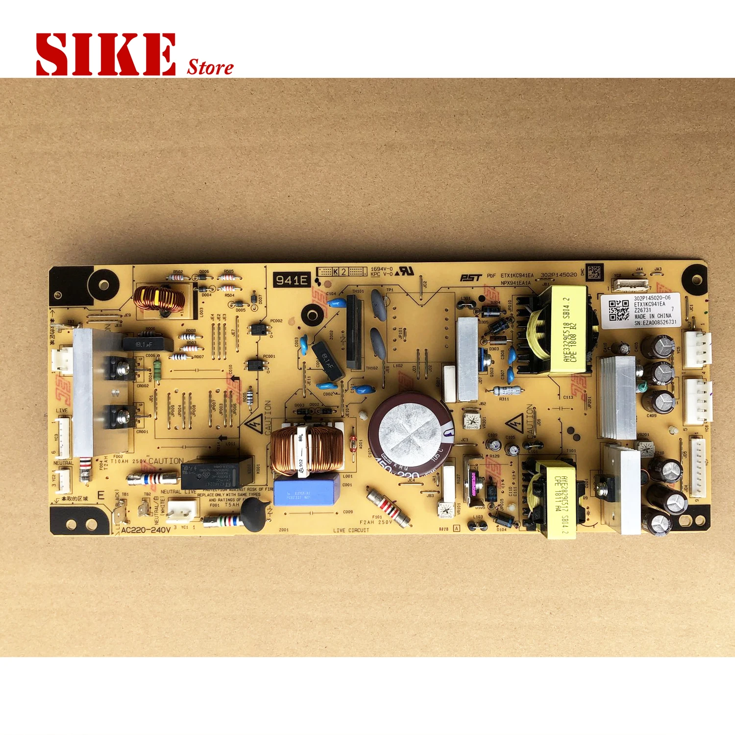 Power Supply Board LVU MAIN For Kyocera TASKalfa 4020i 4020