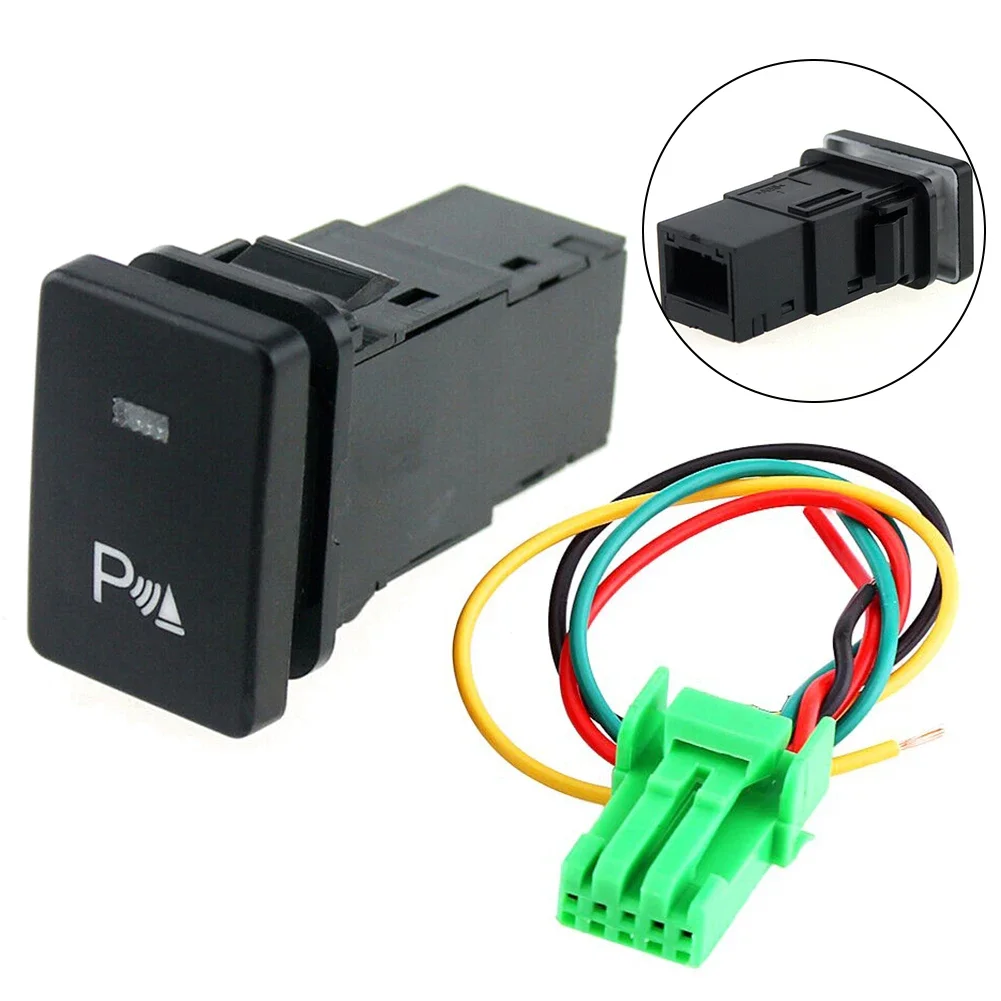 Customize Your For Toyota For Camry With This 12V Car Switch Push Button Easy To Install LED Light ABS Material