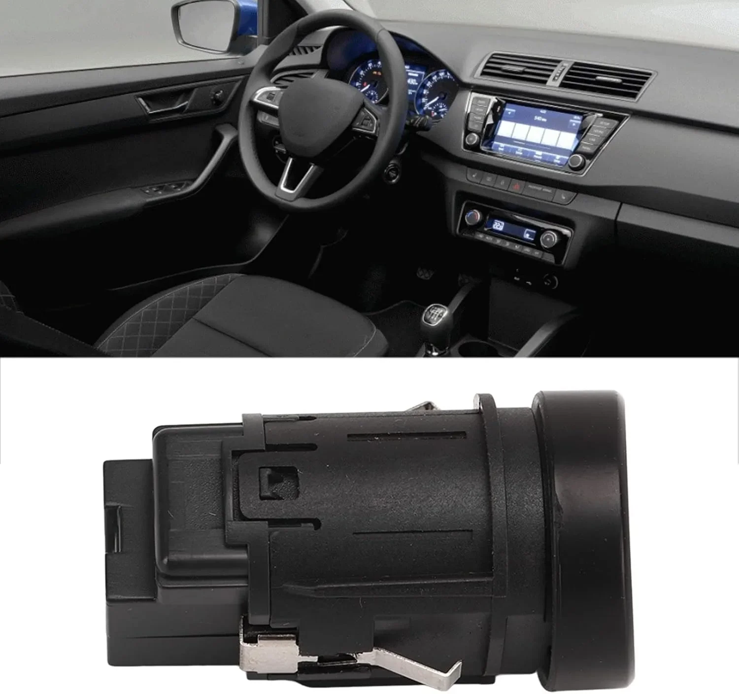 

Engine Start Push Button 7M3959857D 2-Way Push Button Actuator Manual Operation, Popular Color, Replacement for 2015, 2014,