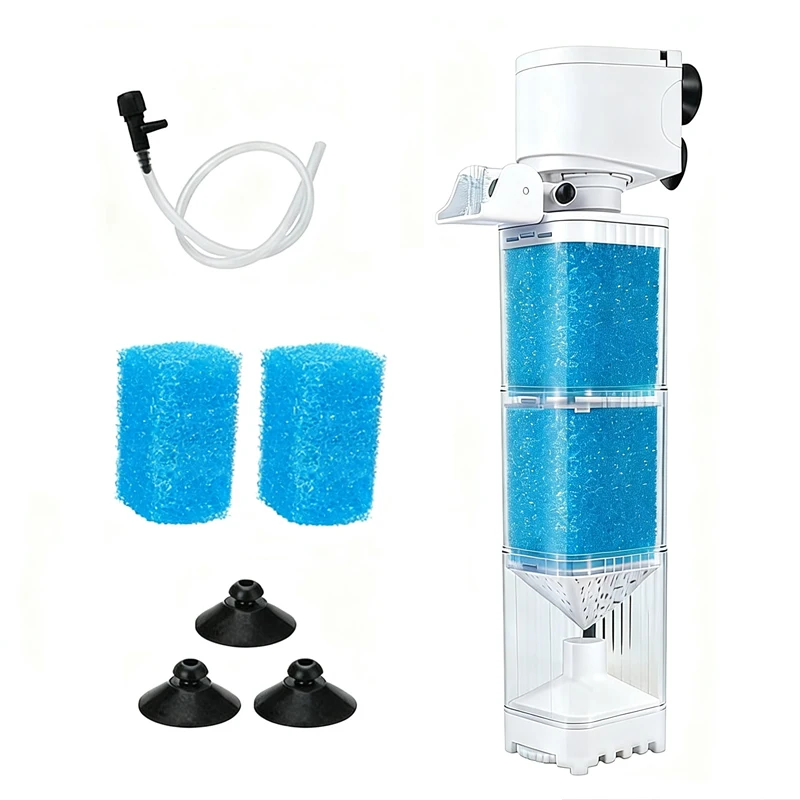 Aquarium-Filterpumpe Fischbecken Tauchbare Luft-Sauerstoff-Belüfterpumpe Interne Wasserpumpe 220V Anti-Rückfluss-Wasserpumpe Wellenerzeuger ﻿ – Detail 6
