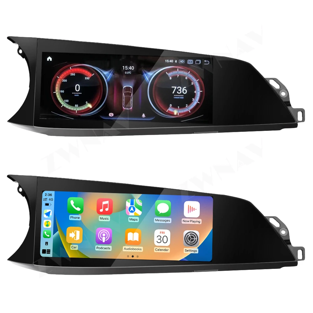 

ZWNAV 10,25 "Carplay для Alfa Romeo Giulia 2015-2020, автомобильный GPS-навигатор, мультимедийный экран, видеоплеер с Android Auto