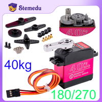 DS3240 40KG Digital Servo 4.8-6.8V Metal Gear High Speed Torque Waterproof 180°/270° Motor for 1/8 1/10 1/12 Scale RC Baja Cars