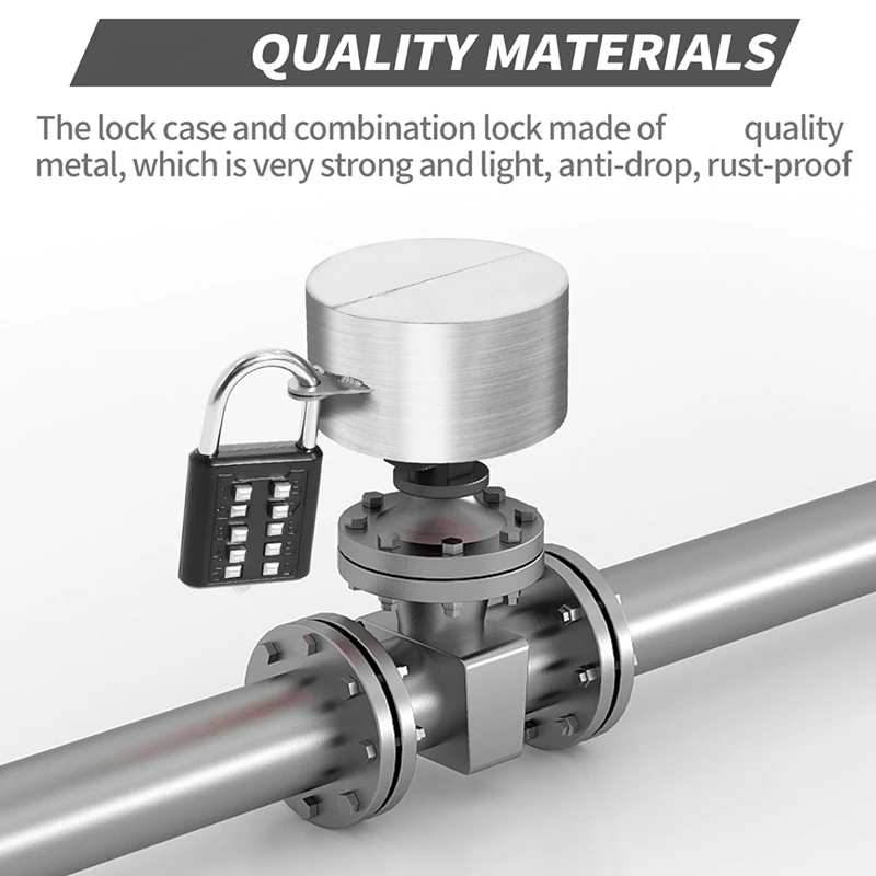 2-комплектное устройство блокировки ворот-клапана, шланговый замок, уличный кран, замок для водопроводного крана для дверной ручки, наружный сад, масло