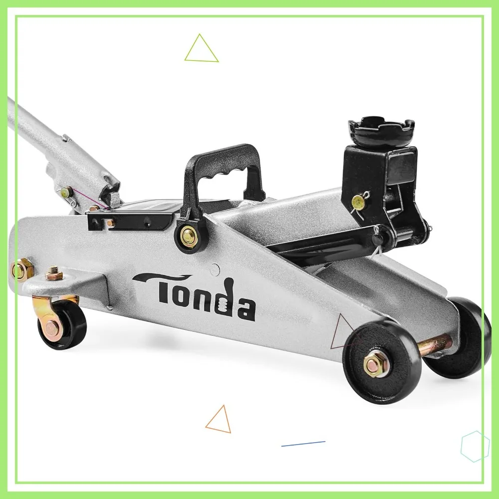 

2 Ton Hydraulic Floor Jack for Sedan and Coupe, 3800lbs Capacity, Safe and Durable