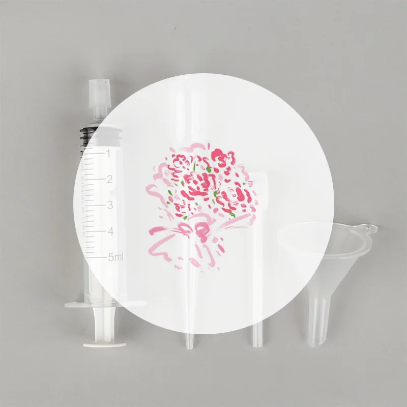 3/4 قطعة مجموعة أدوات إعادة تعبئة العطور البلاستيك الناشر حقنة القش القطارة قمع رذاذ الاستغناء أدوات التجميل المطلوبة