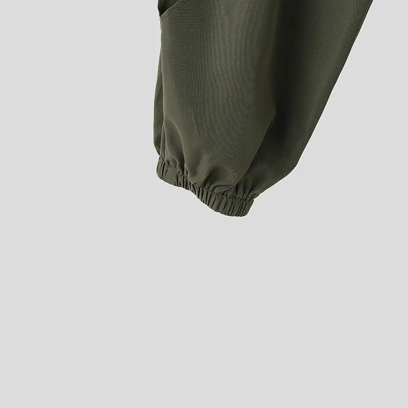 INCERUN Men Pants Solid Button Hollow Out Fashion Cargo Pants For Man Streetwear Joggers 2026 Fashion Casual Trousers Pantalones