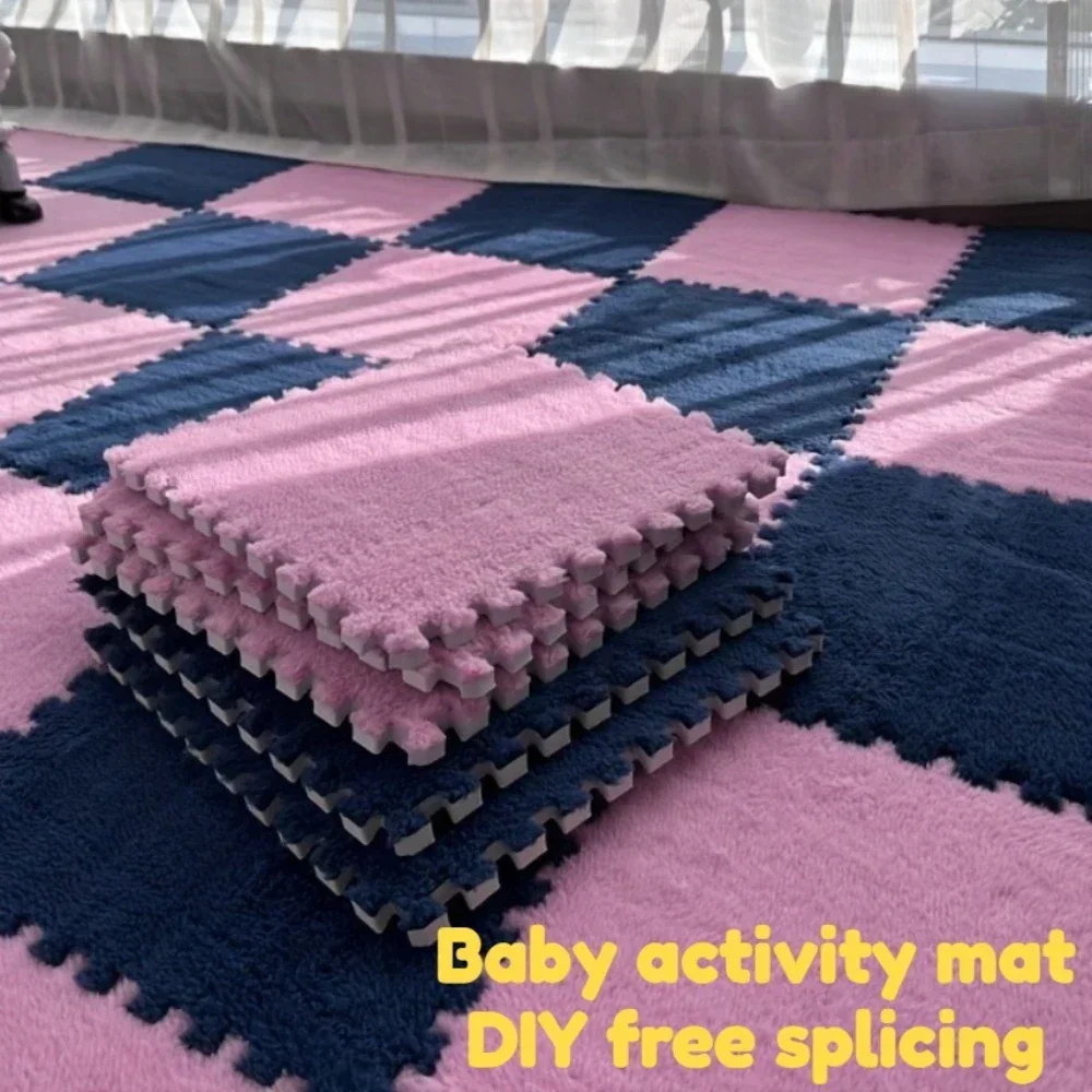 

12 шт. детский ковер, детский игровой коврик для занятий, мягкий нескользящий пенопластовый пол, блокирующий дизайн, товары для комнаты, товары для новорожденных, украшение для спальни
