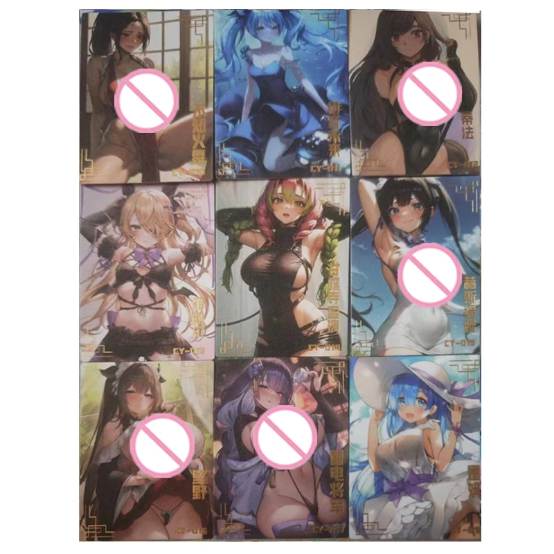 Goddess Story Pure desire ACG card Hatsune Miku Yae Miko Ram Kitagawa Marin Shenhe boy Toy collection Birthday Christmas gifts