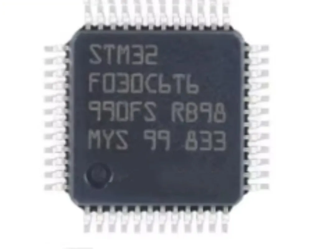 100PCS   STM32F030C6T6   LQFP48   New Original