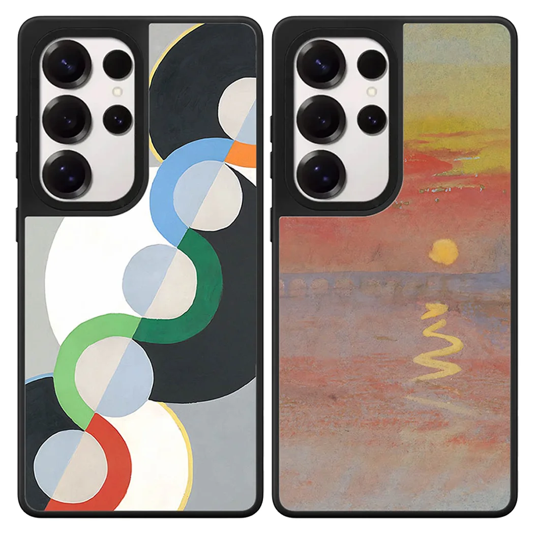 6040250 Mirror Magnetic Case: Compatible with Samsung Galaxy S23 U S24U S25 S26 Ultra S25+ S26 Plus Shell