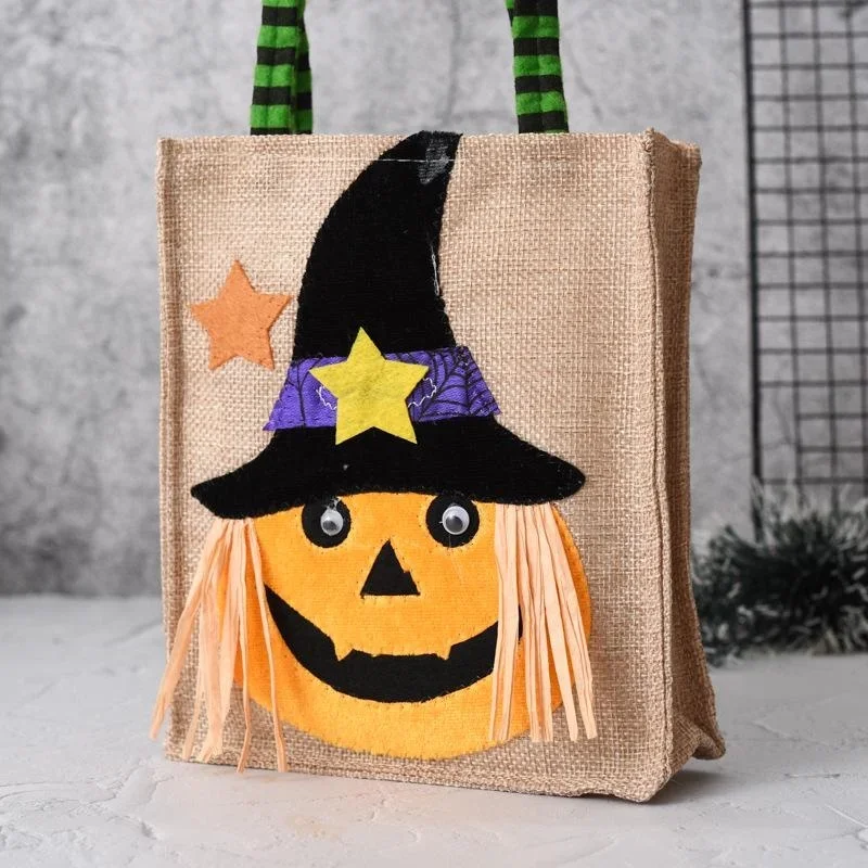 Nuovo regalo di Halloween borsa Non tessuta borsa di caramelle Ghost Festival borsa di zucca decorazione Prop sacchetto regalo