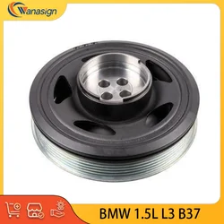 AUTO ENGINE PARTS Crankshaft Belt Pulley Fits For BMW 1 2 X1 X2 MINI 1.5L 1.5T L3 Diesel 1.5 L T B37 2014-2024 OE 11237643074