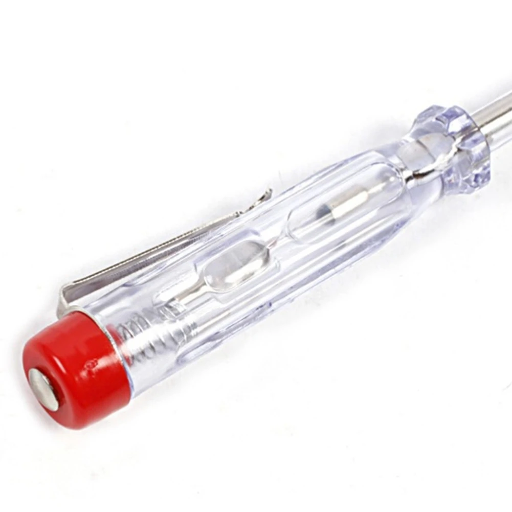 Testador de corrente 100-250v, testador de tensão elétrica de fase, caneta elétrica induzida, detector de chave de fenda, caneta de teste de sonda, imperdível com 10 peças