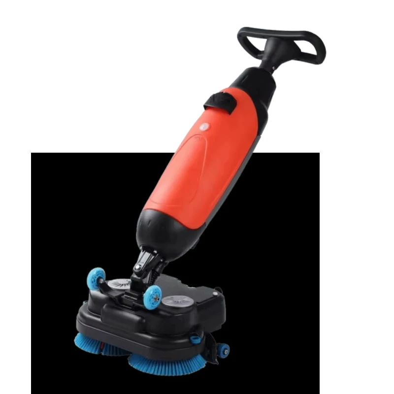 V430 Mini Electric Walk-Behind Floor Scrubber Cleaning Machine New Condition Home Restaurant Hotels Core Motor Brush
