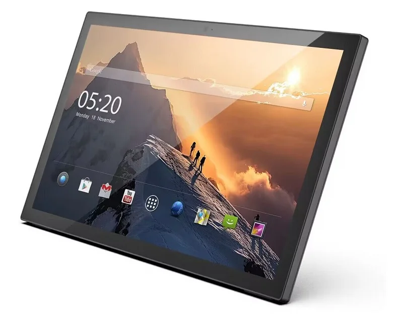 Tampilan Layar Sentuh Iklan Android Quad Core 14 Inci Bezel Ultra-Sempit