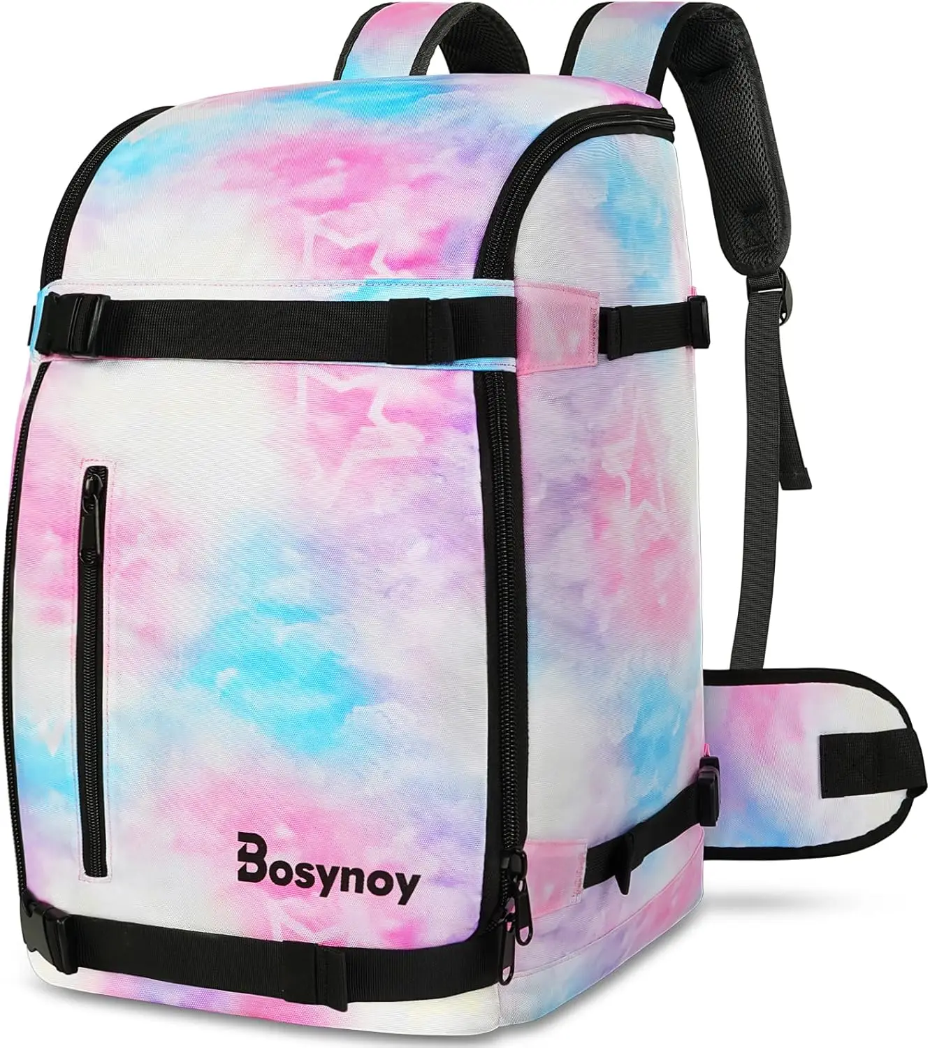 

Women's 55L Waterproof Ski Boot Bag Backpack for Air Travel, Kids & Youth Ski Gear Storage with Helmet, Gloves, Jacket Organizer