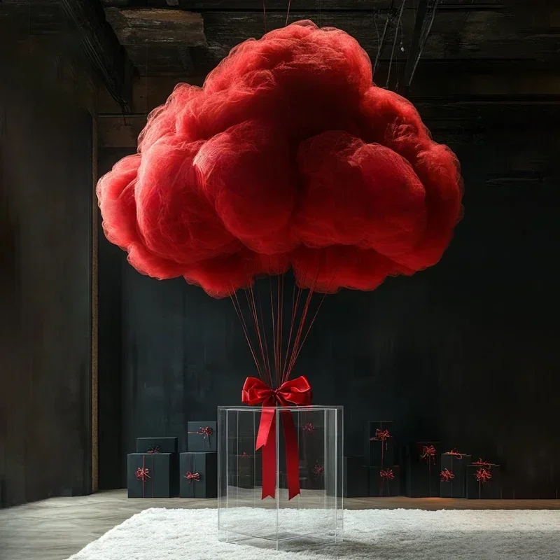 

Waterfall wall floral landscaping jewelry decorative imitation flower