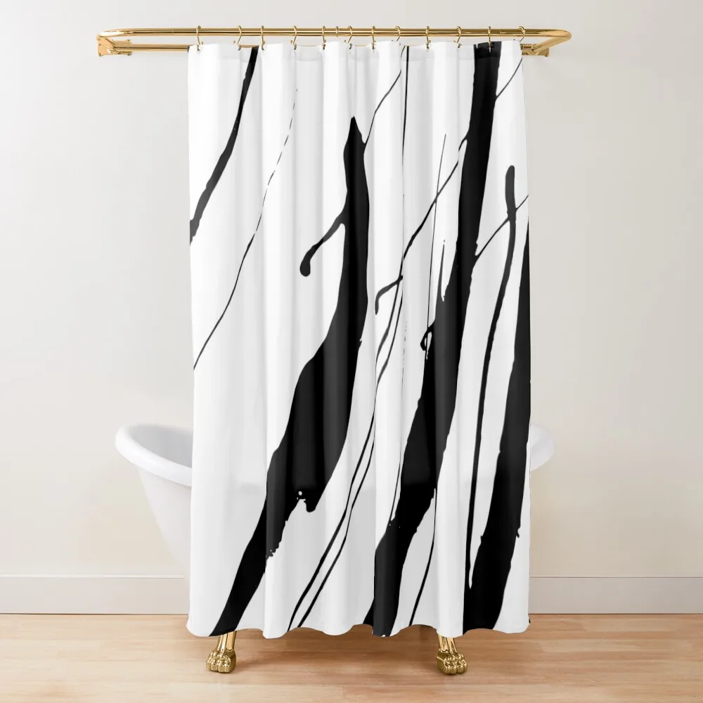 

Abstract Swatches // Black Shower Curtain Toilet Accessories Bathroom Bathroom For Shower Bathtub Bathroom Accessorys Curtain