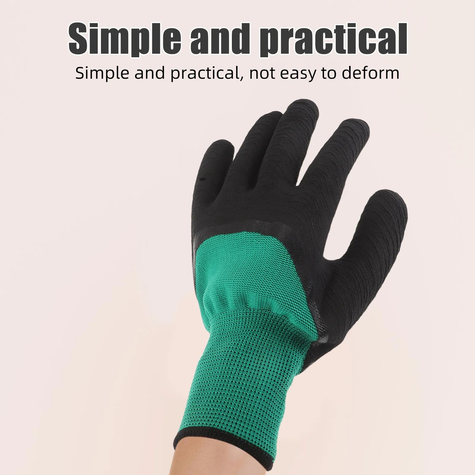 2Pairs Multipurpose Pet Handling Gloves Bite Proof Scratch Resistant for Parrot Hamster Rabbit Chinchilla Guinea Pig Grooming