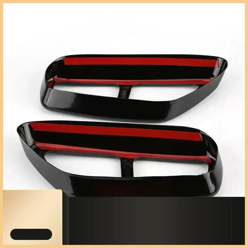 

Rear Dual Exhaust Pipe Cover Trims For BMW 5 Series G30 G31 2017-2022 Tailpipe Trim Frame Car Exterior Modification-N30R