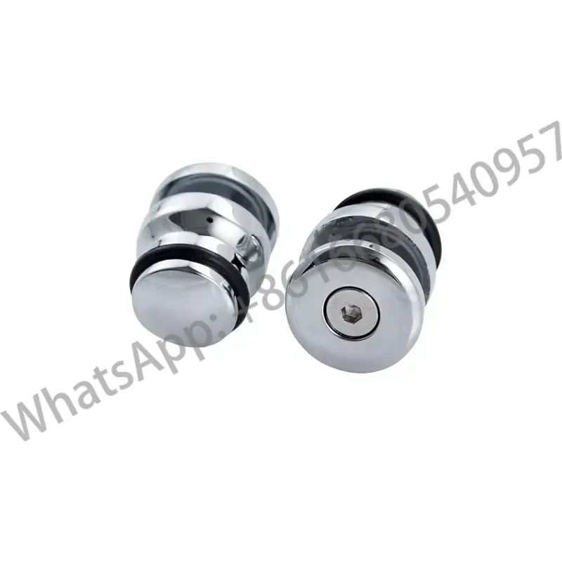 High Standard Shower Room Glass Door Accessories Round Zinc Alloy Sturdy and Durable Bathroom Hardware Accessories