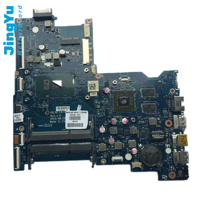 

For HP 15-AC 250 G4 Laptop Motherboard LA-C921P Mainboard with I5-6200U I7-6500U CPU R5 M330 2GB GPU DDR3L