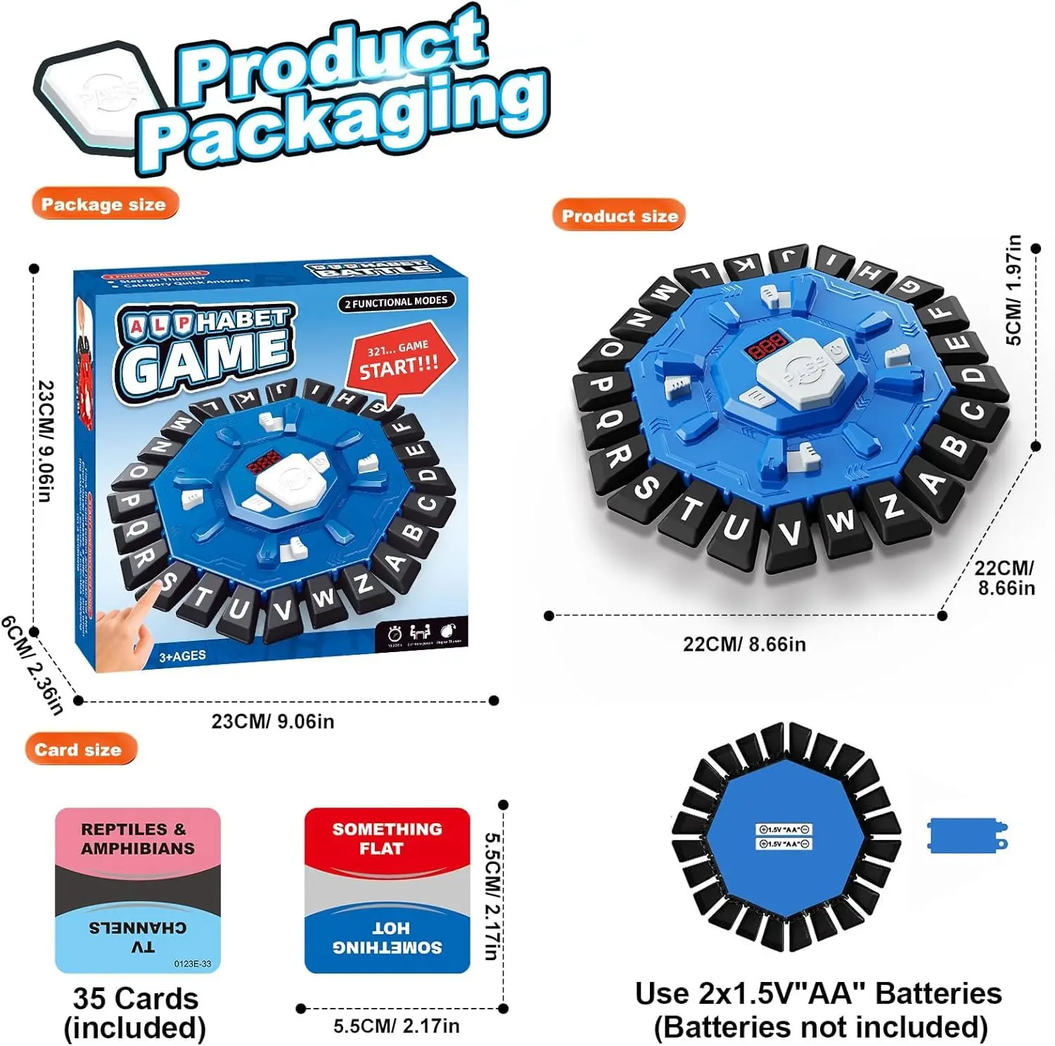لعبة الكلمات لعبة لوحية عائلية للأطفال والكبار، 220 فئة تحت عنوان، لعبة تعليمية سريعة السرعة، هدية رائعة لعيد الميلاد وب